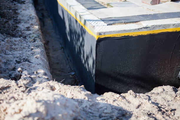 Residential Foundation Crack Repair installation at a Rock Island, IL home by SJ Waterproofing Pros